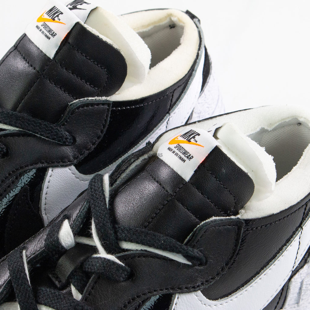 Blazer Low x Sacai 'Black Patent Leather' (2022)