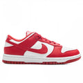 Women's Dunk Low - White/University Red