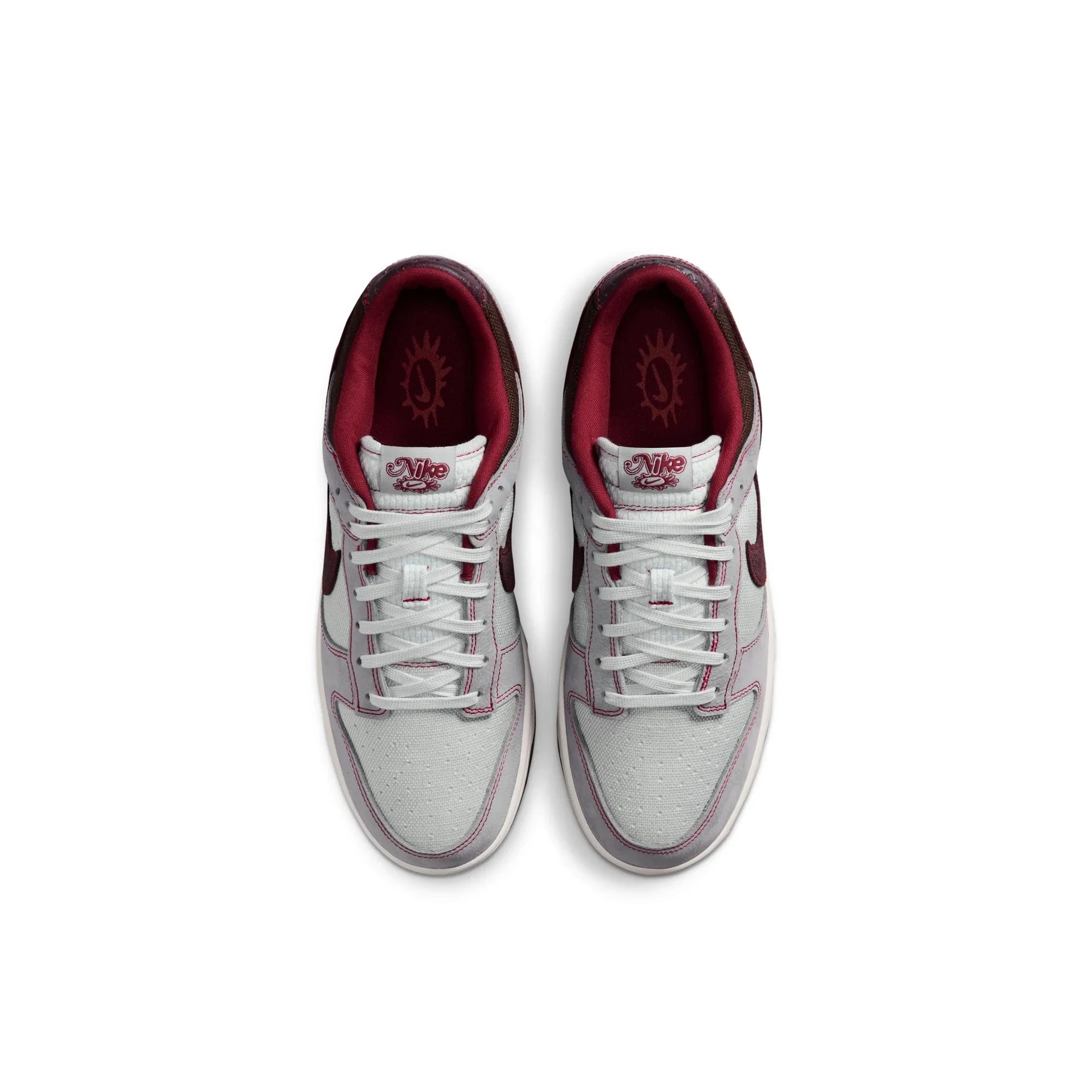Dunk Low Canvas 'Pure Platinum Burgundy Crush' (2026)