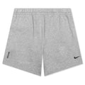 Nocta NRG CS Fleece Short - Dark Grey Heather/Matte Silver/Black