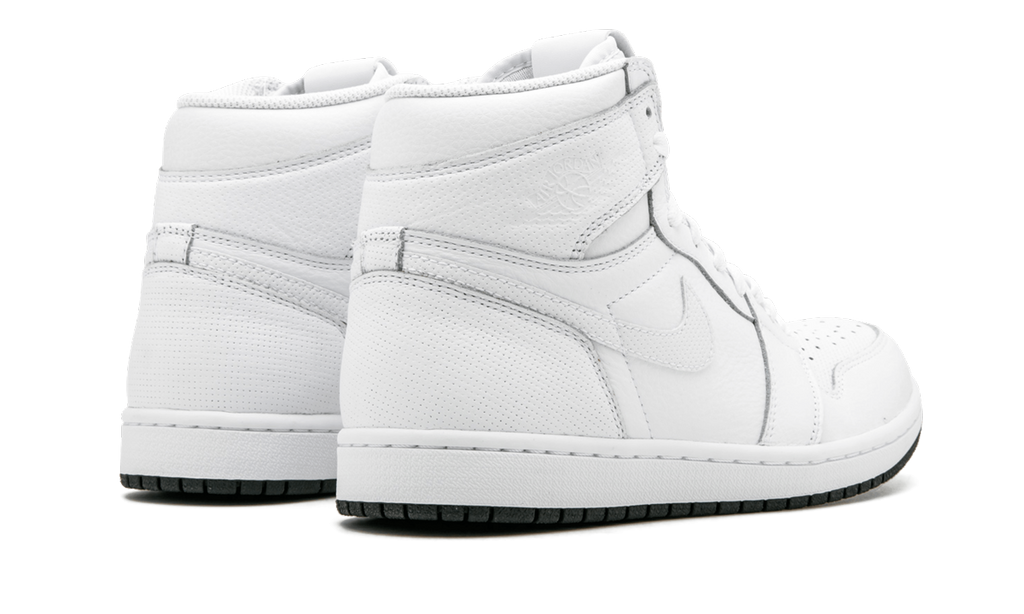 1 Retro High OG "White Perforated" 555088 100