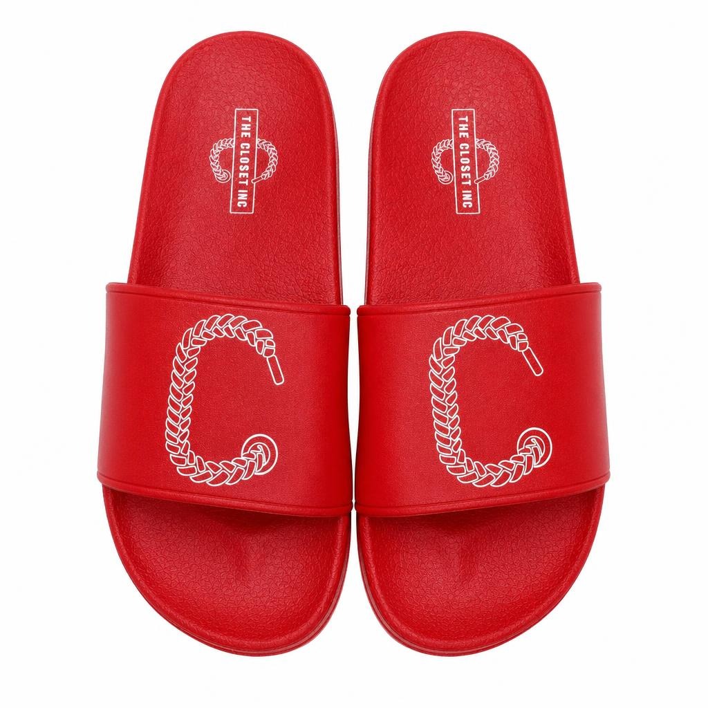 The Closet Inc Slides (Red W W)