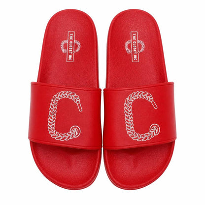 The Closet Inc Slides (Red W W)