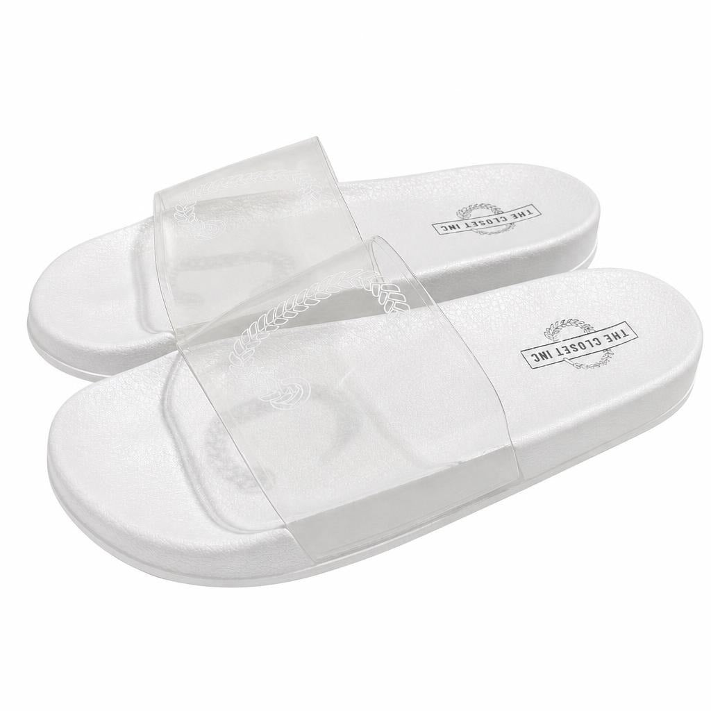 The Closet Inc Slides (White W Cw)