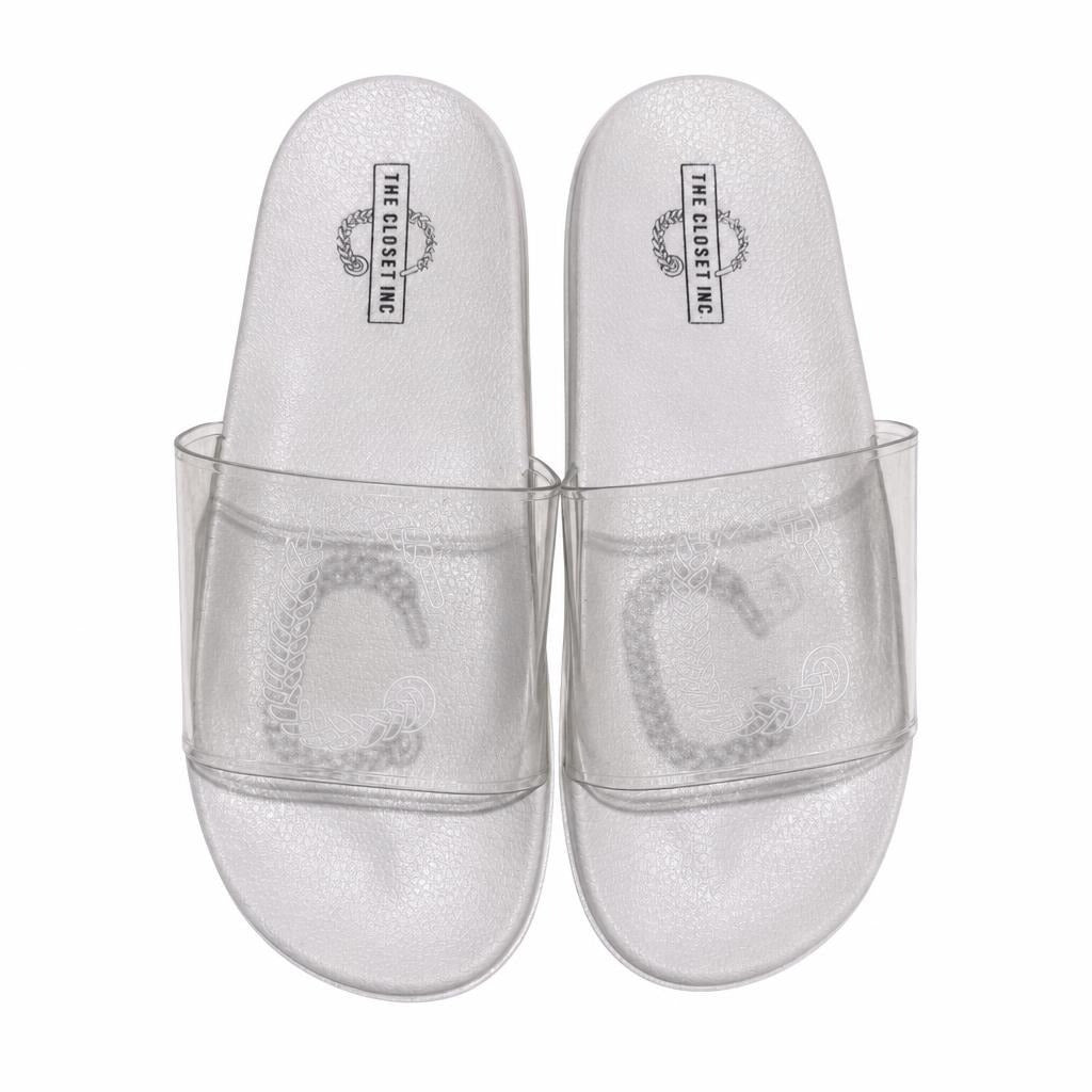 The Closet Inc Slides (White W Cw)