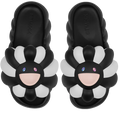 Takashi Murakami Ohana Full Bloom Slide Black White Pink (Complexcon)