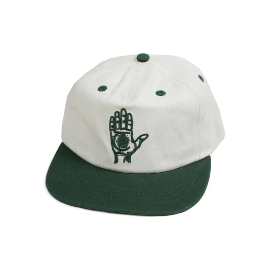 Theories Hand of Theories Short Brim Strapback Pearl Green