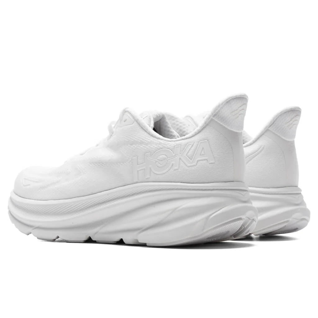 Clifton 9 White White