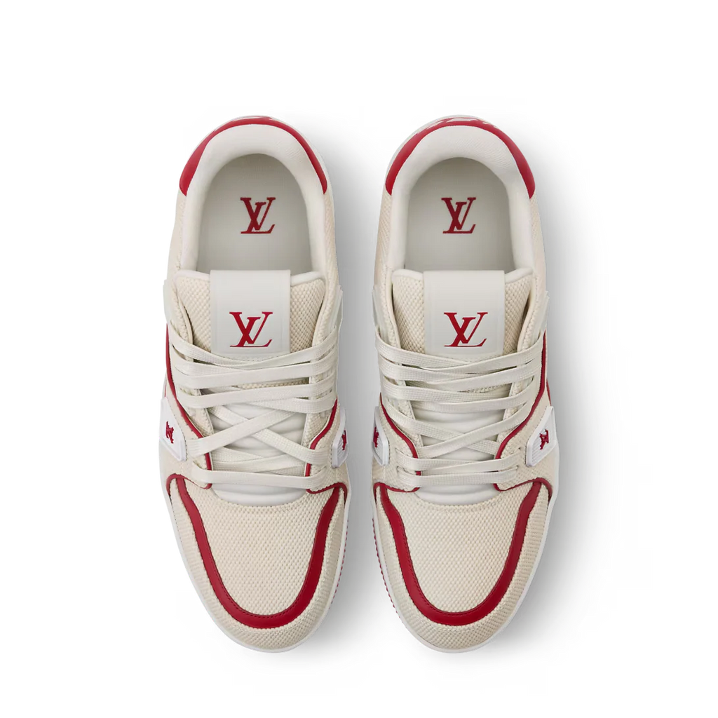 LV Trainer Red Canvas