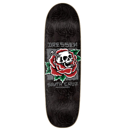 Santa Cruz Eric Dressen Skull Rose Shaped 925 x 3195 Deck