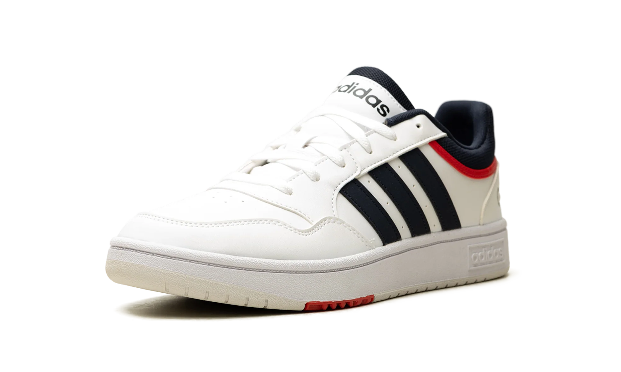 Hoops 3.0 Low Classic "Cloud White / Legend Ink / Vivid Red" GY5427