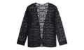 Ethan Logo Lace Cardigan WMNS "Black" KITH115