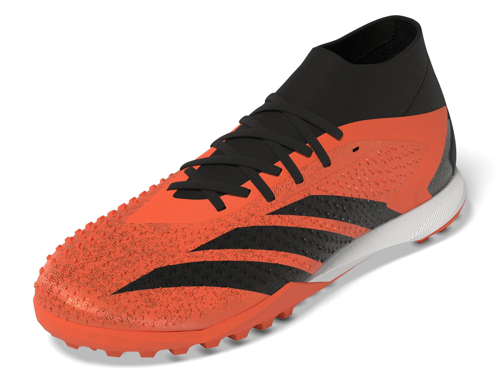 adidas Predator Accuracy1 TF Turf Soccer Cleats Solar Orage Black