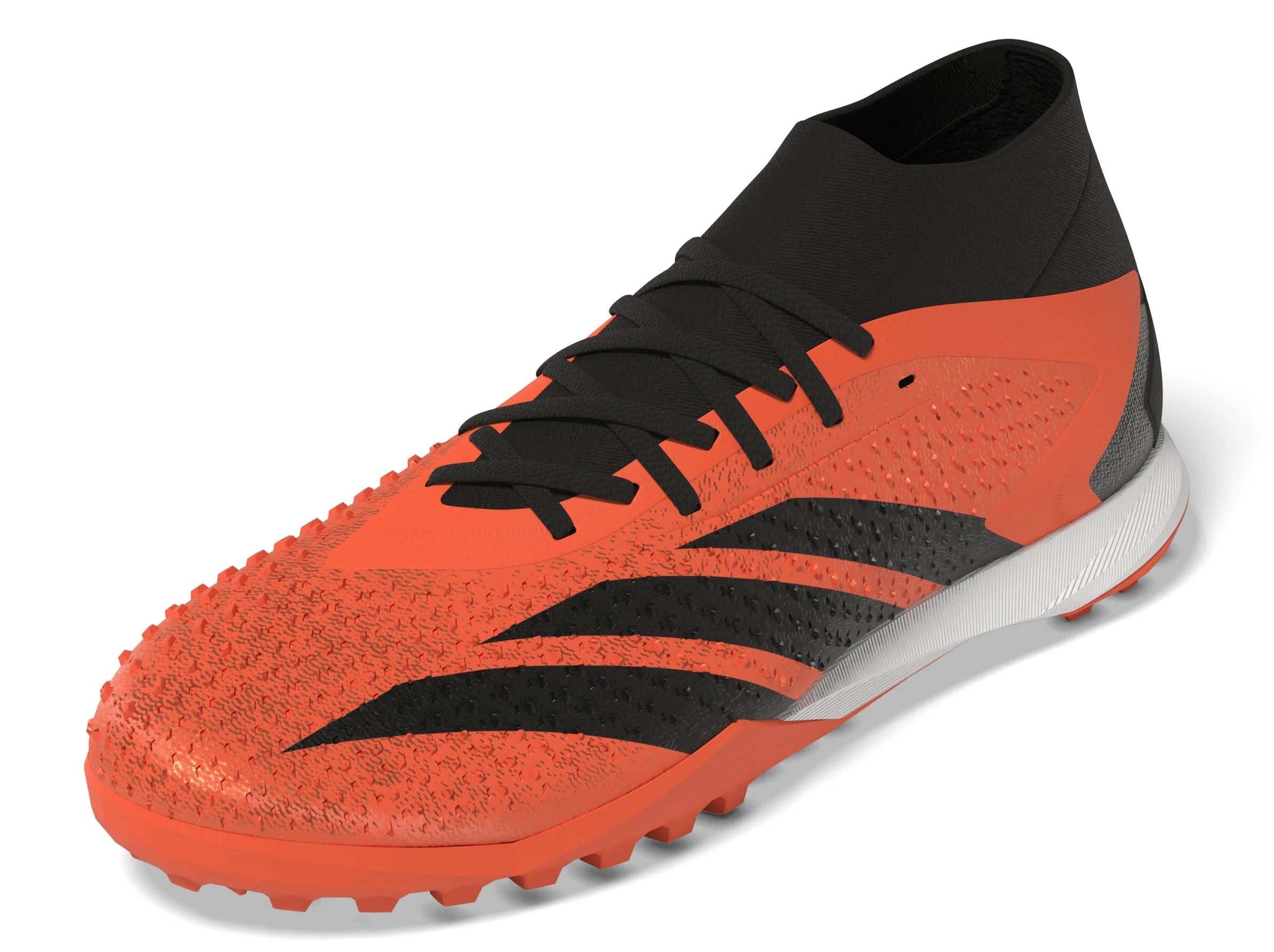 adidas Predator Accuracy1 TF Turf Soccer Cleats Solar Orage Black