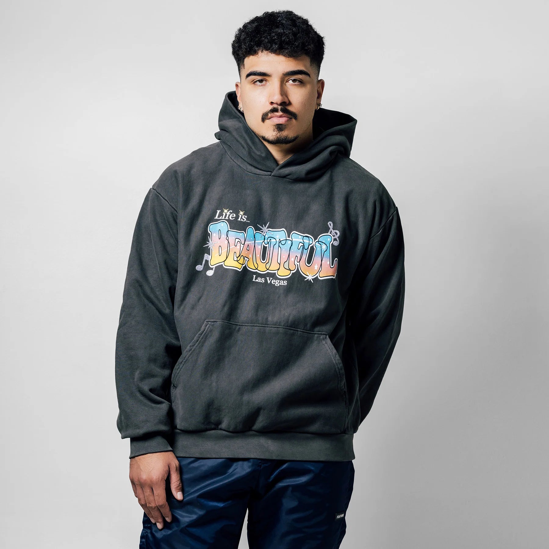 Grateful Hoodie Pigment Black