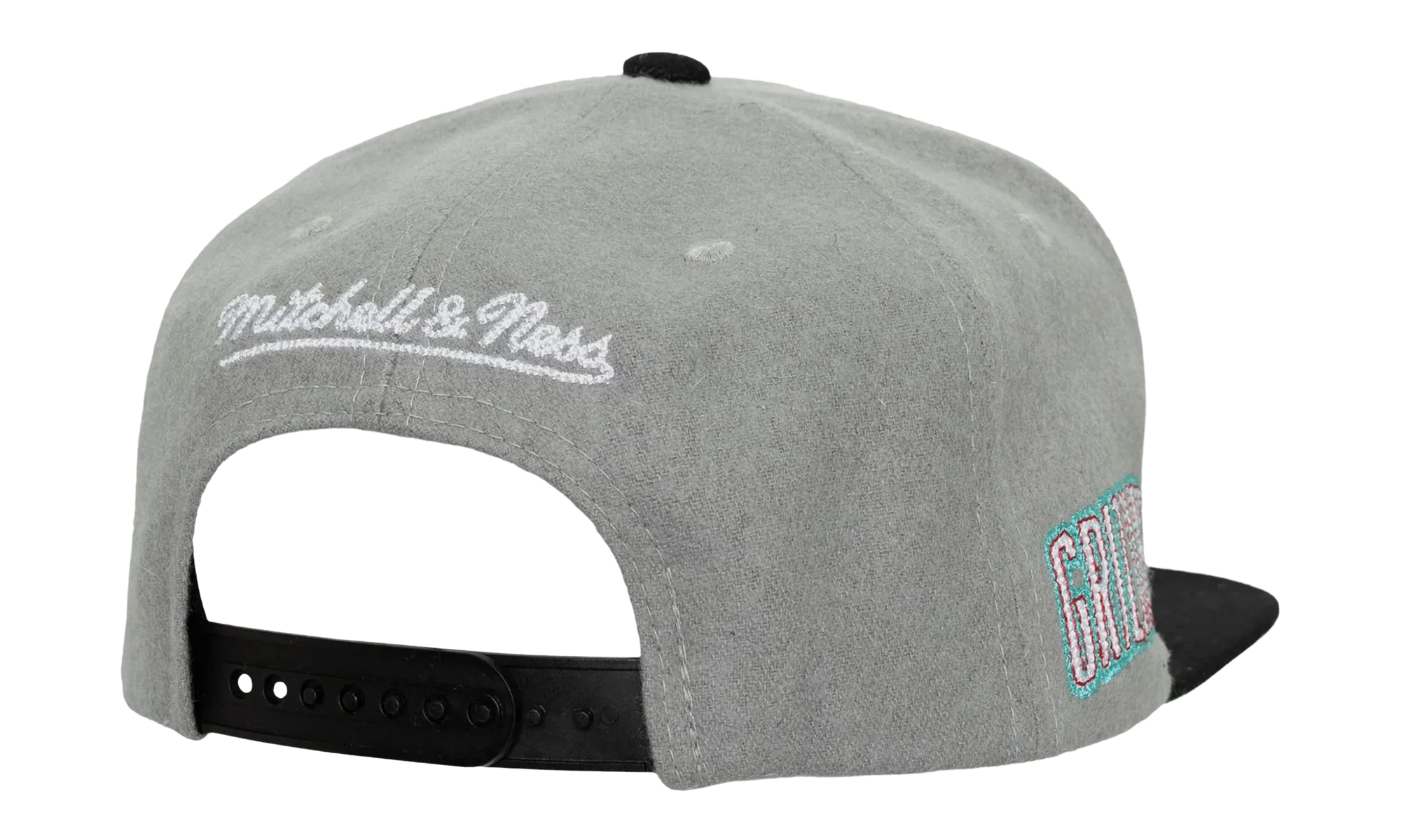 NBA Hardwood Classics Melt Stitch Snapback Cap "Vancouver Grizzlies - Grey" HS8959 VGRGREY
