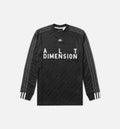 Alexander Wang Collection Mens Soccer Longsleeve T Shirt Black White