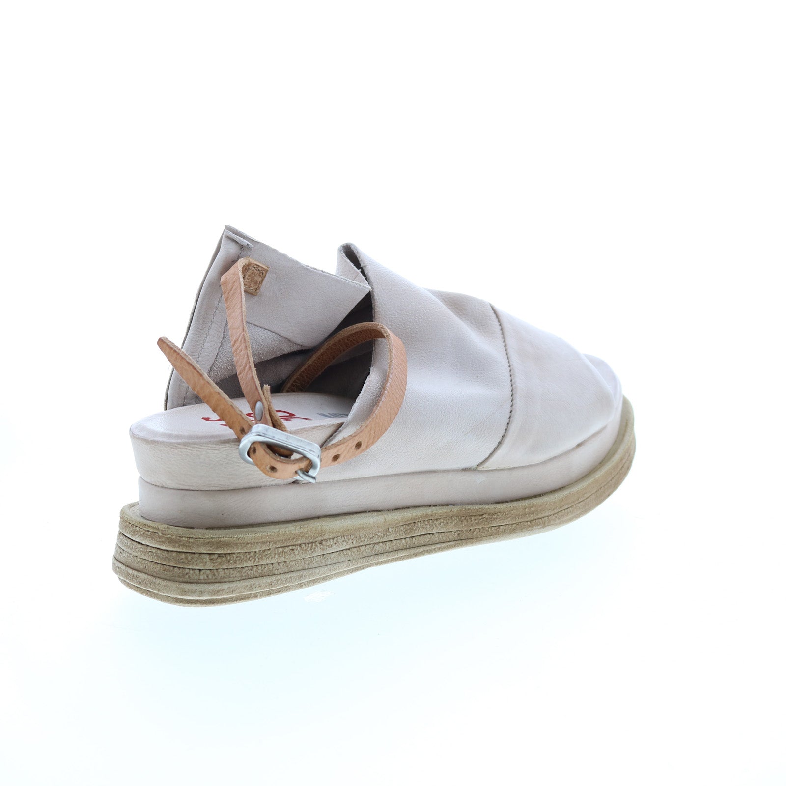Lira A15027-101 Womens Beige Leather Slingback Sandals Shoes