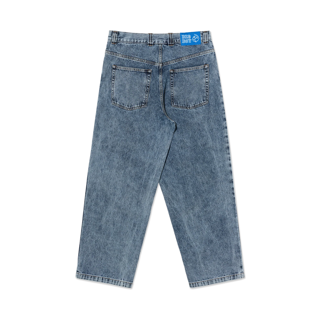 Polar Skate Co Big Boy Pants Heavy Washed Blue