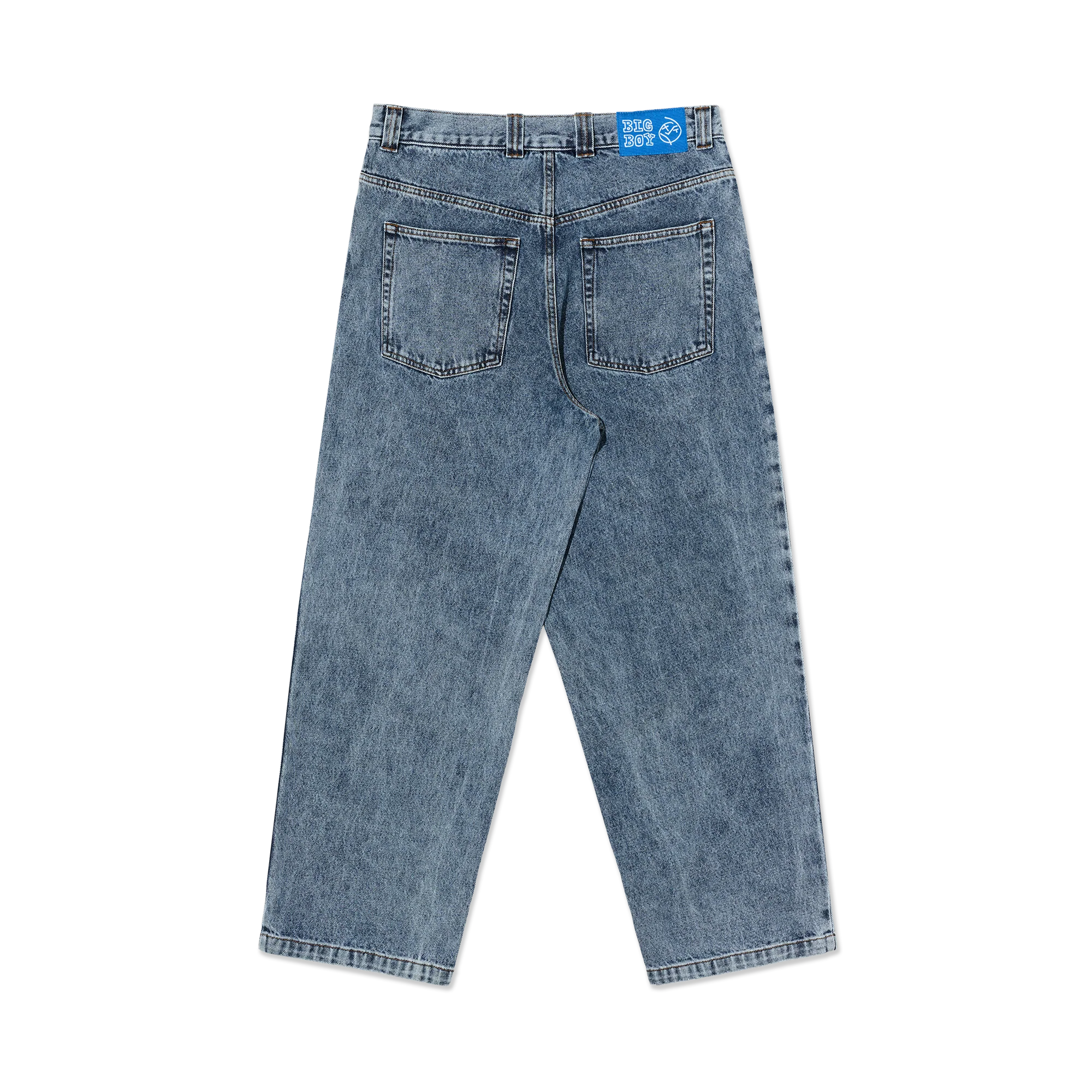 Polar Skate Co Big Boy Pants Heavy Washed Blue
