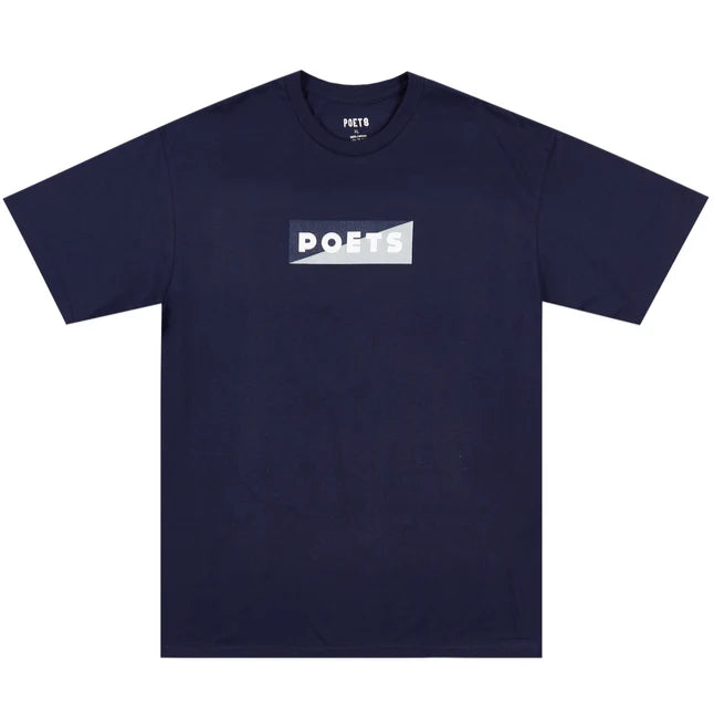 Poets Cinzano Tee Navy Gray