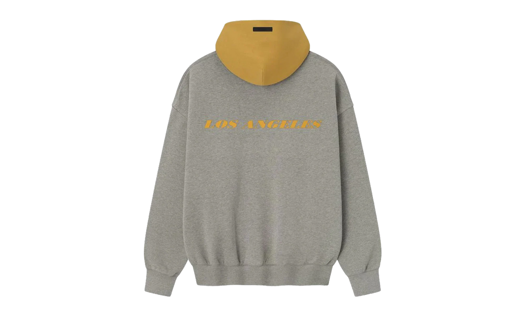 LAKERS SPORTS FIT HOODIE "CONCRETE HEATHER / CANYON" 192NB256405F