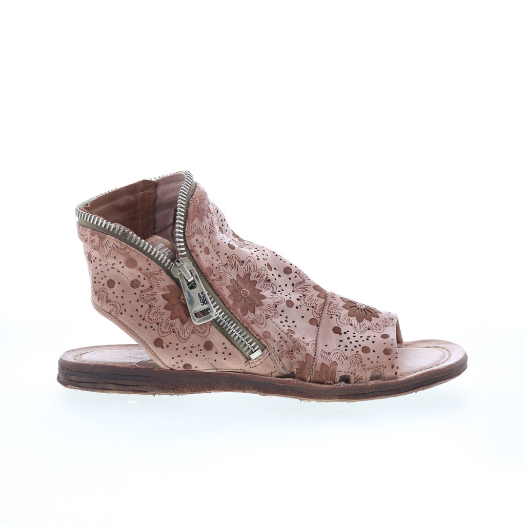 Ritchie A16040-101-6363 Womens Brown Leather Mule Flats Shoes