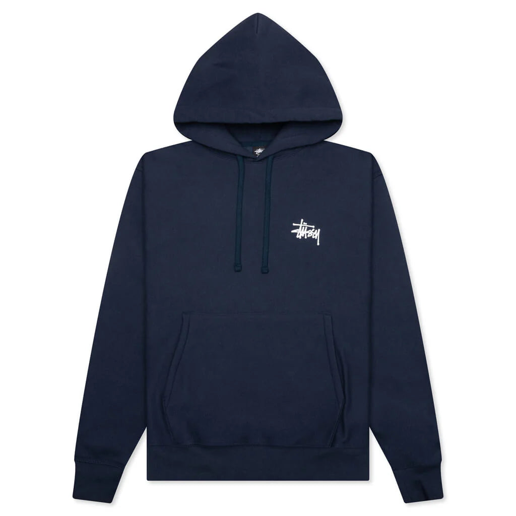 Basic Stussy Hoodie Navy