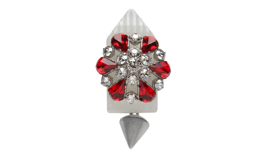Rhinestone Cufflinks "Silver / Red" SM1VM0006P6479980
