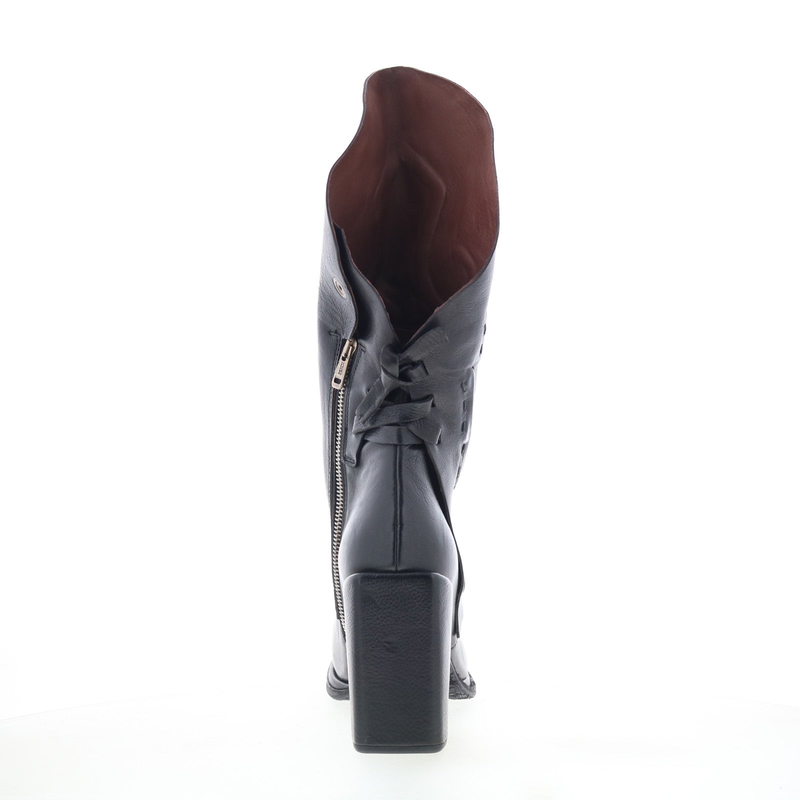 Selbee A21202-101-6002 Womens Black Leather Casual Dress Boots
