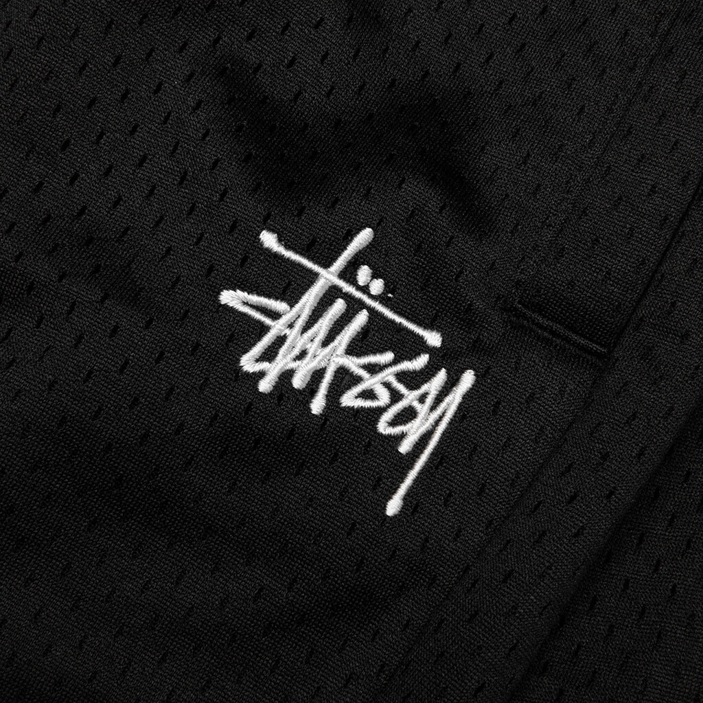 Mesh Track Pant Black