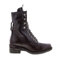 Saunder A23208-201 Womens Brown Leather Lace Up Casual Dress Boots