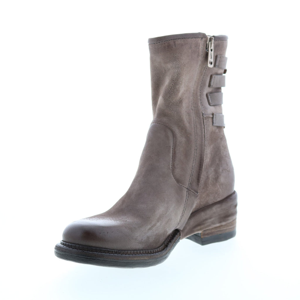 Spero A23215-301 Womens Gray Leather Hook & Loop Casual Dress Boots