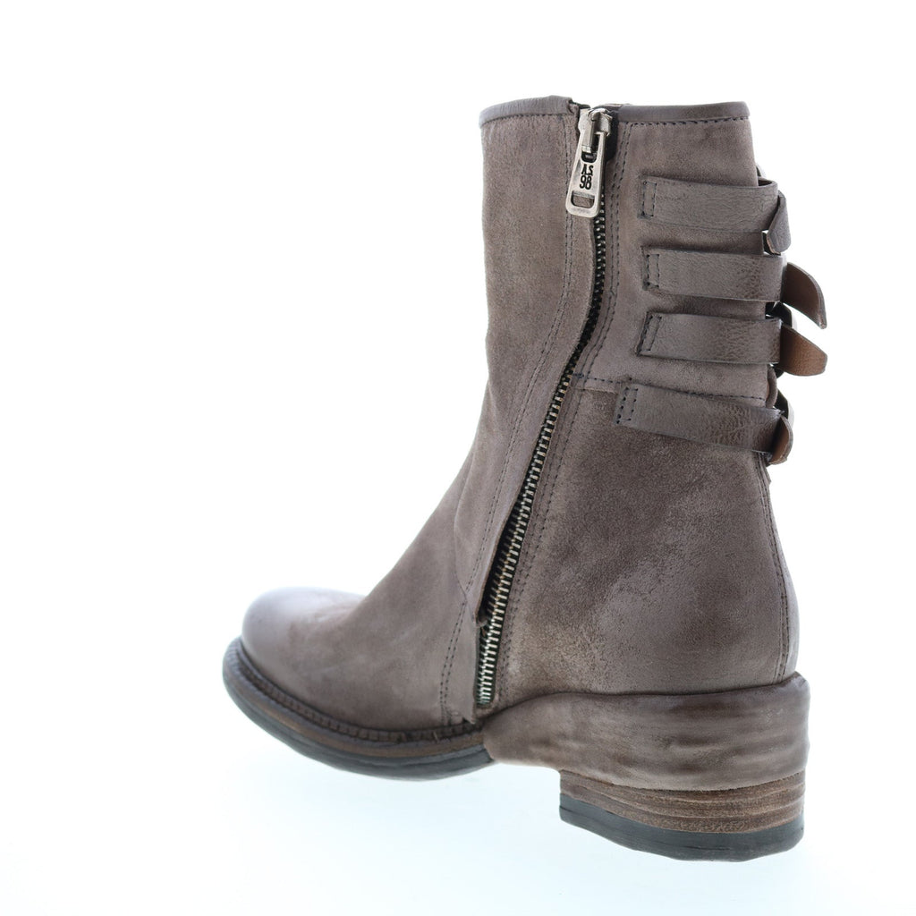 Spero A23215-301 Womens Gray Leather Hook & Loop Casual Dress Boots