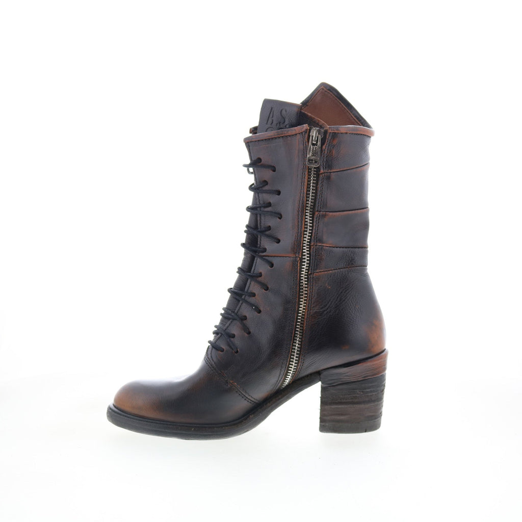 Jasper A24202-401-6871 Womens Brown Leather Casual Dress Boots