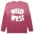 Wild West Crewneck Burgundy