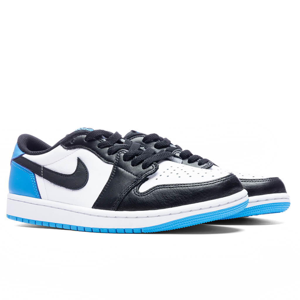 Air Jordan 1 Low OG White Dark Powder Blue Black