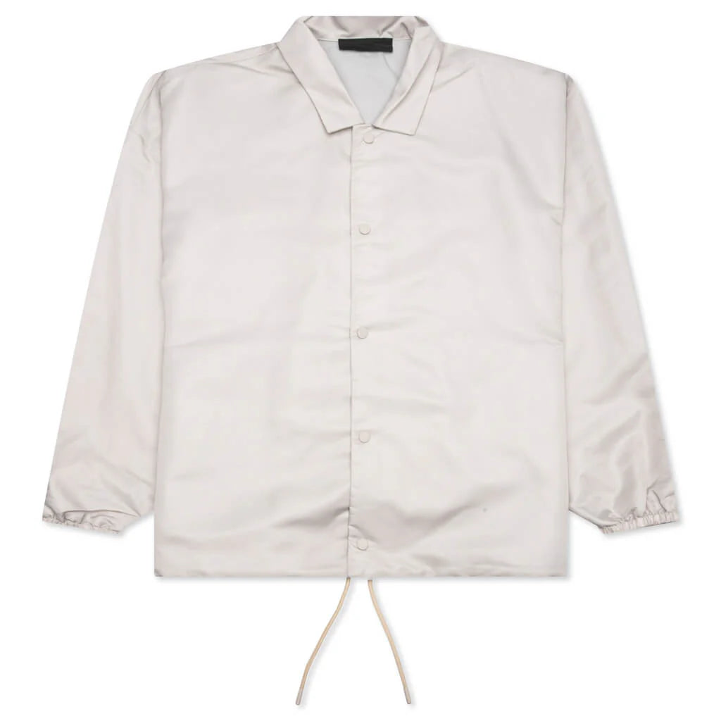 Coaches Jacket Silver Cloud