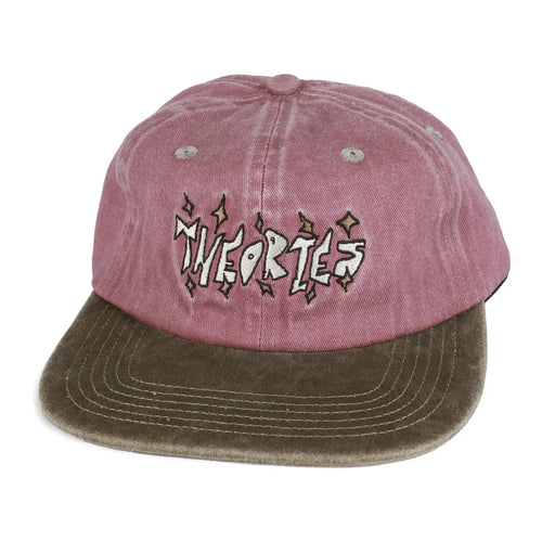 Theories Knock Out Snapback Hat Washed Purple Brown