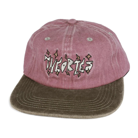 Theories Knock Out Snapback Hat Washed Purple Brown