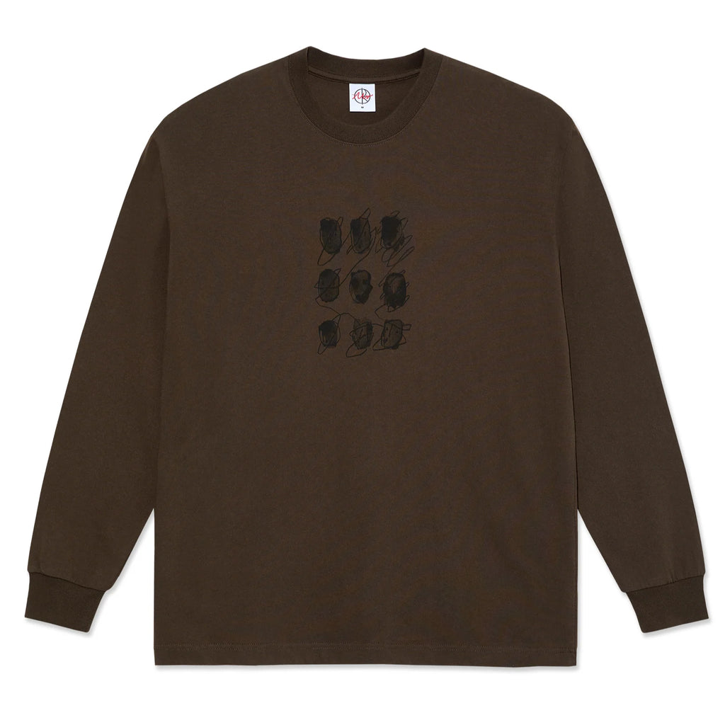 Polar Sequence Long Sleeve Tee Brown