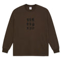 Polar Sequence Long Sleeve Tee Brown