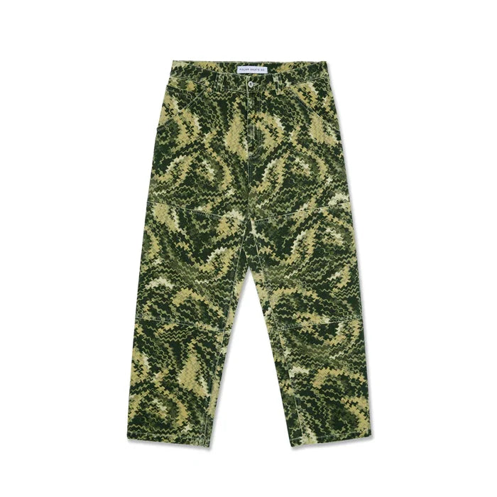 Polar 93 Workpants Camo Green