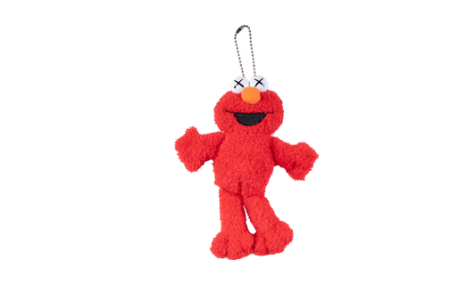 Sesame Street Water Parade Elmo Plush Keychain "Red" KAWS202450