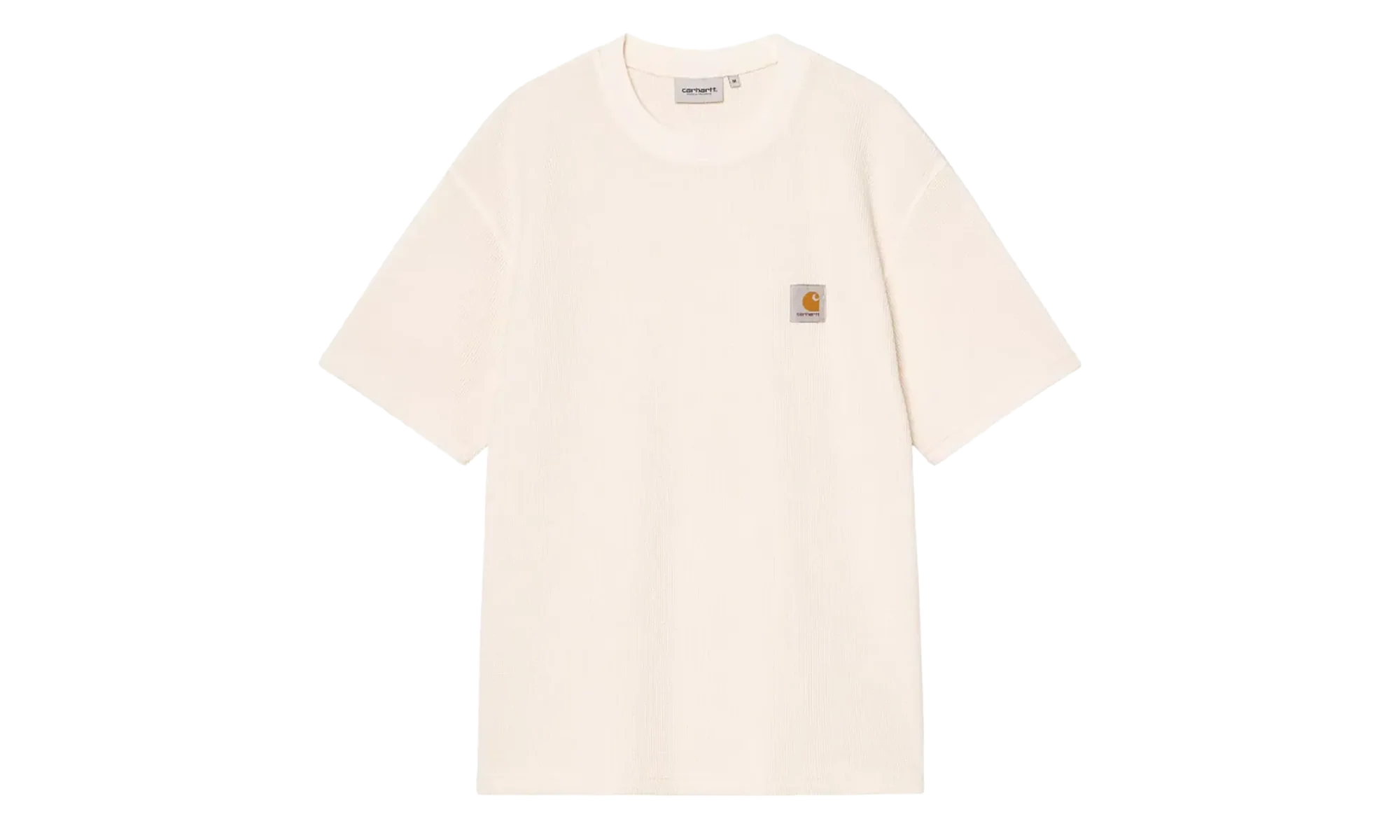 Short-Sleeve Nelson Waffle T-shirt "Garment Dyed - Natural" I036185 05GD