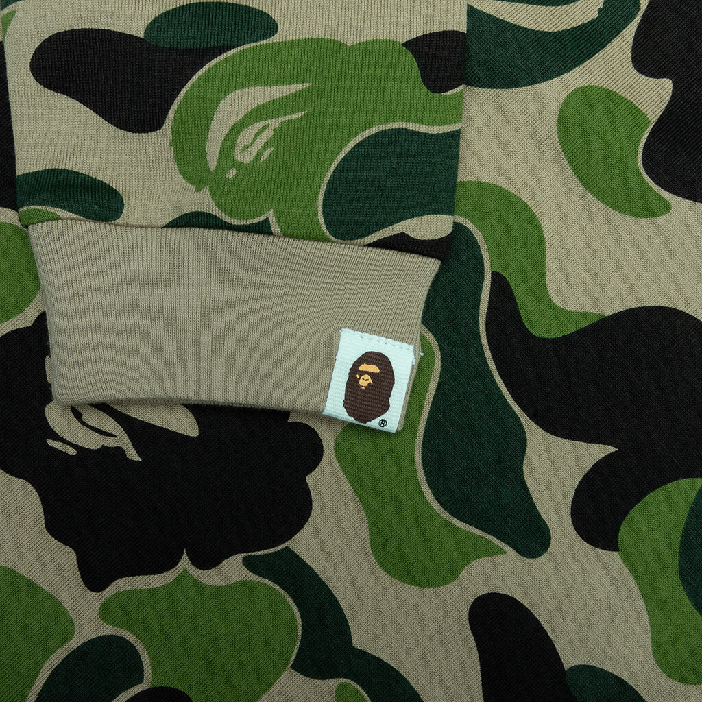 Kids ABC Camo L S Tee Green