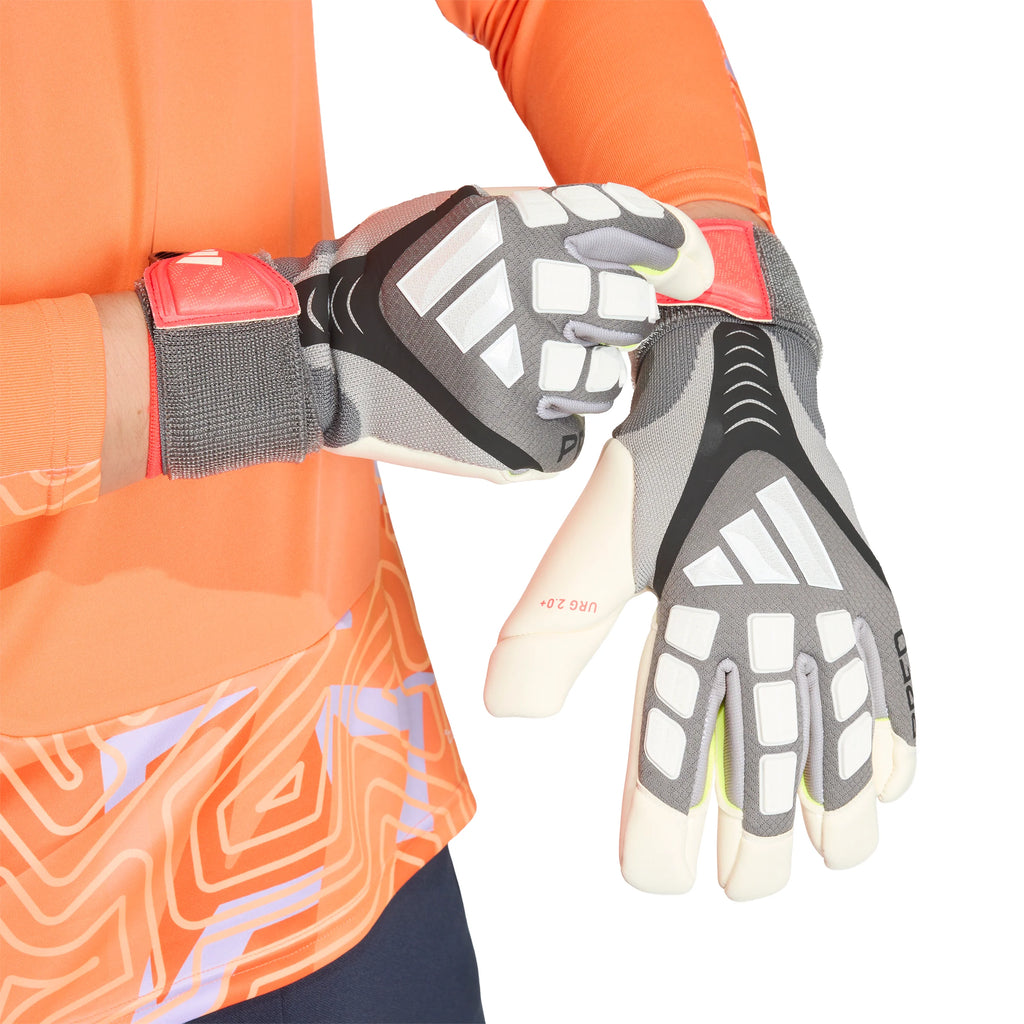 adidas Predator Goalkeeper Pro Hybrid Soccer Glove Grey