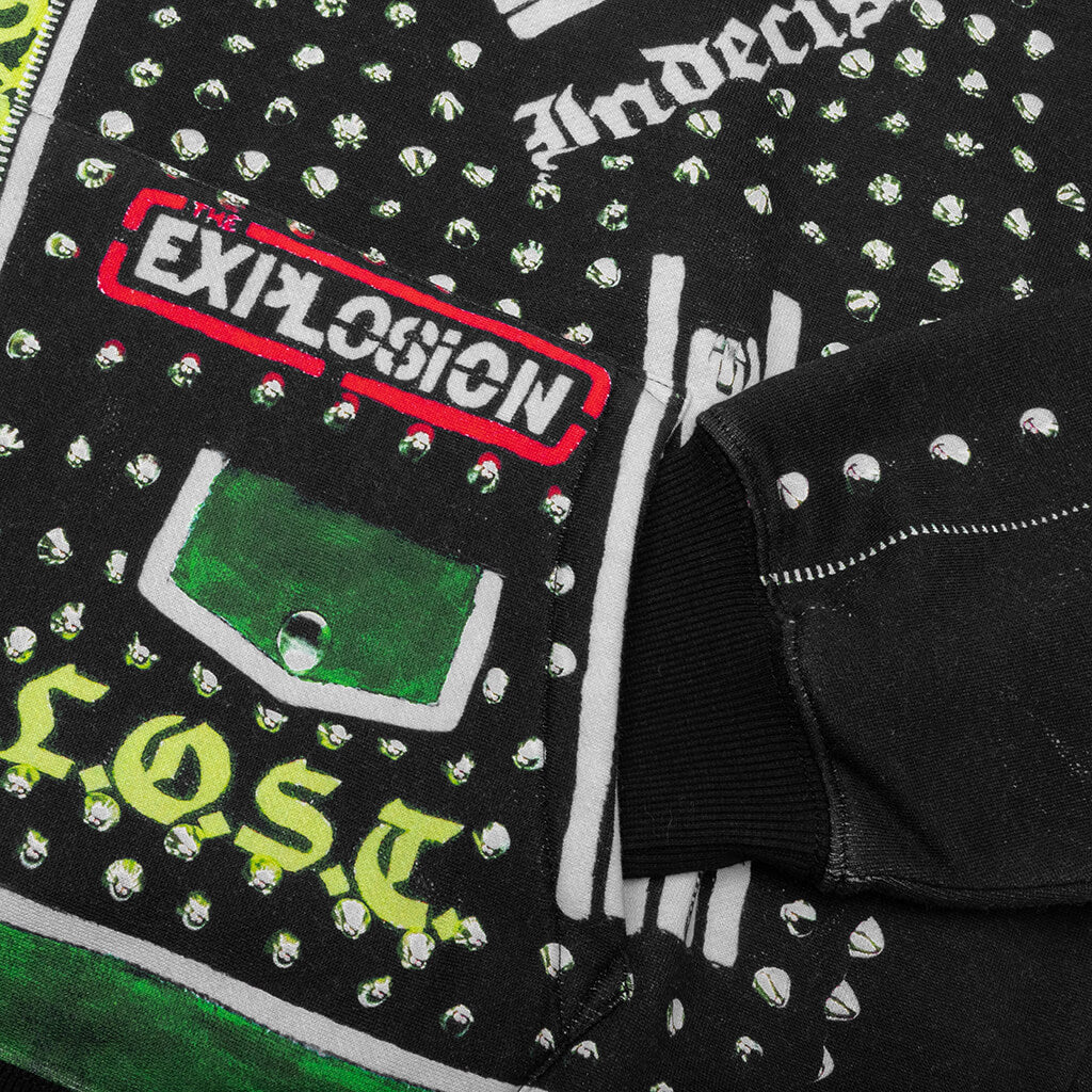 Explosion Hoodie Black