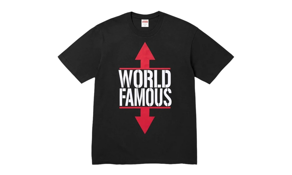 World Famous Tee "SS26 - Black" SU27448