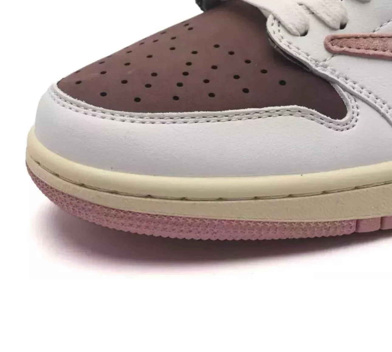 Travis Scott x Air Jordan 1 Low OG Dark Pony Pink Oxford